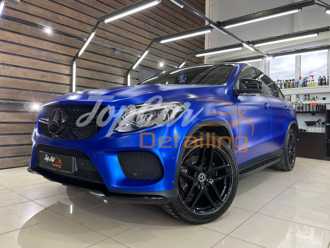 Mercedes GLE coupe для хоккеиста нашей сборной Самонова Александра
