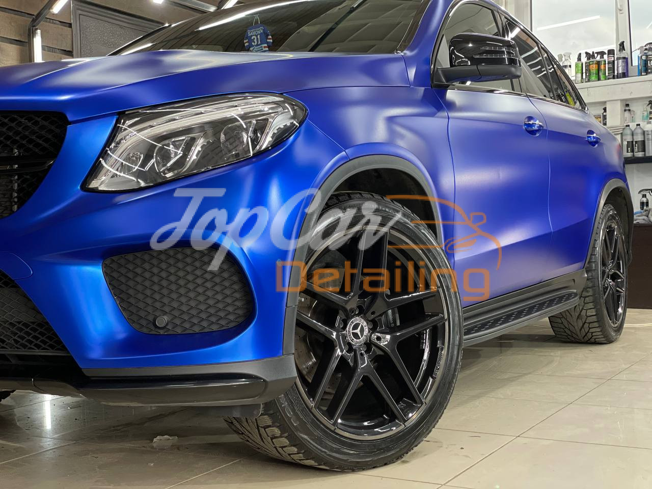 Mercedes GLE coupe для хоккеиста нашей сборной Самонова Александра