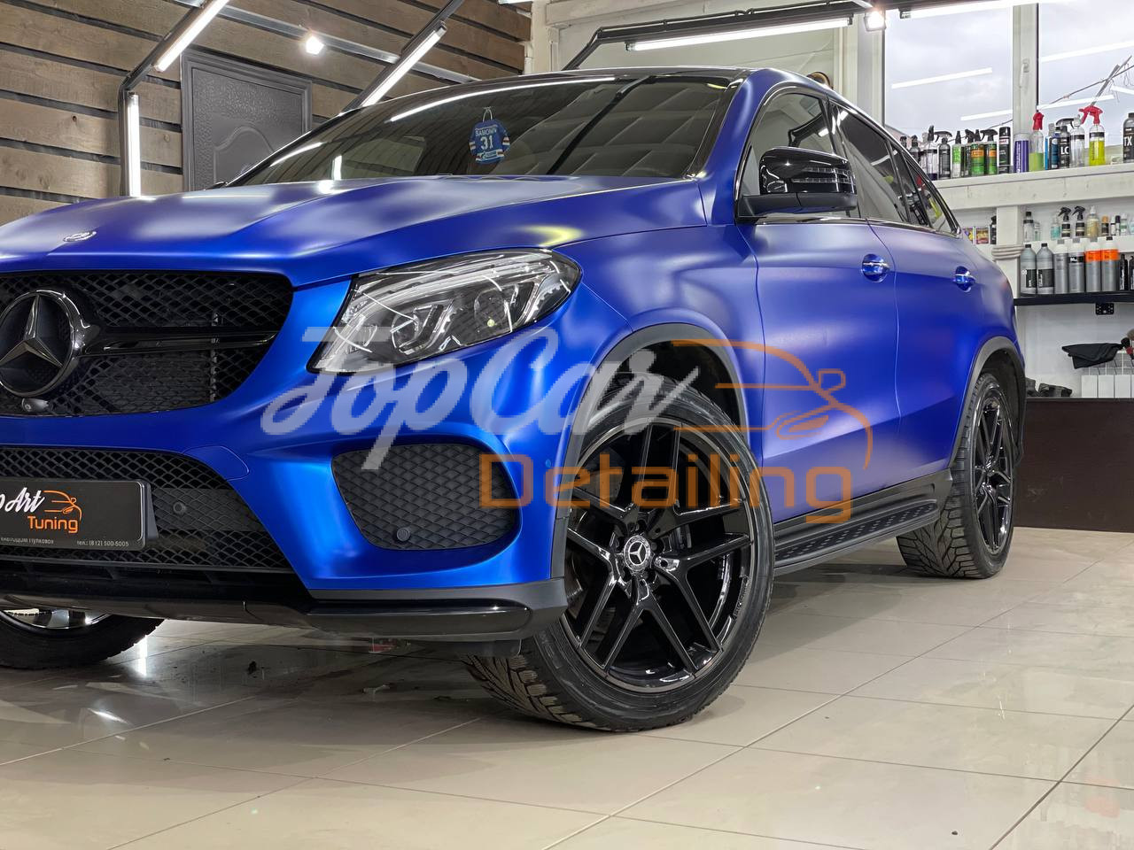 Mercedes GLE coupe для хоккеиста нашей сборной Самонова Александра